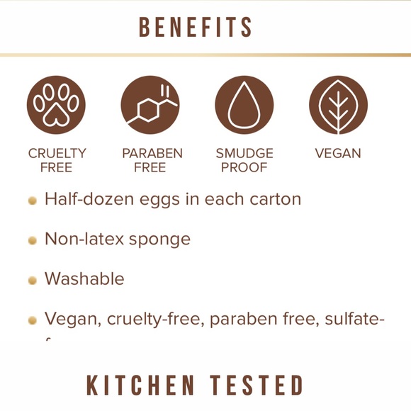 🐣 Beauty Bakerie Blending Egg Beauty Sponges - 6 makeup sponges - Picture 4 of 12